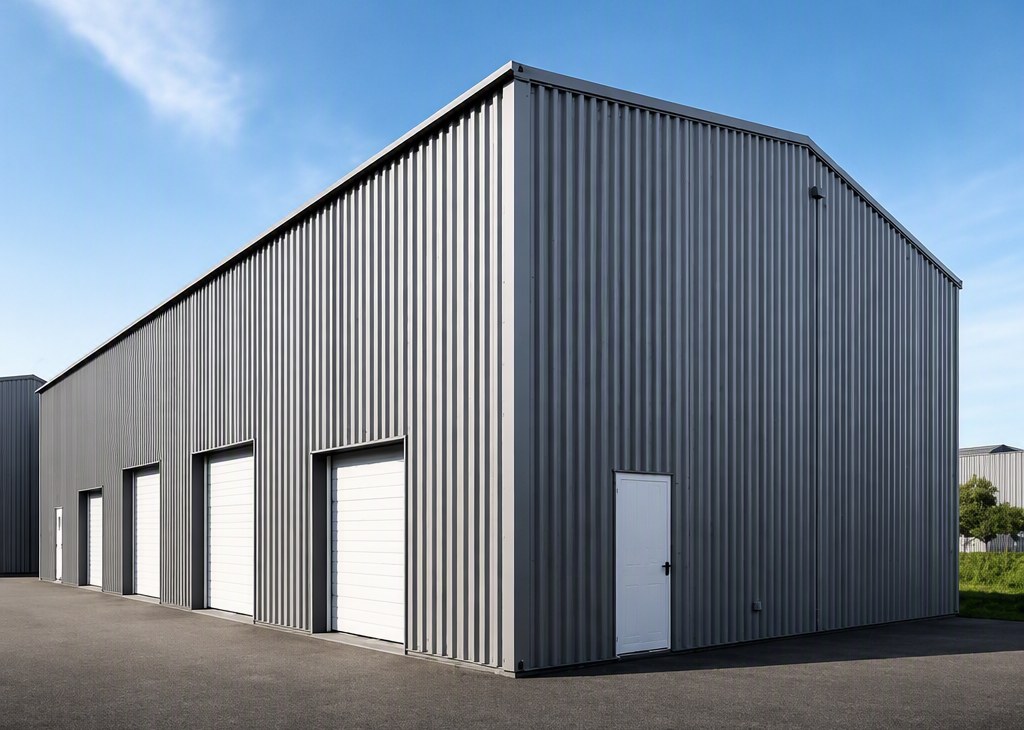 MDLX-units op een bedrijfsterrein