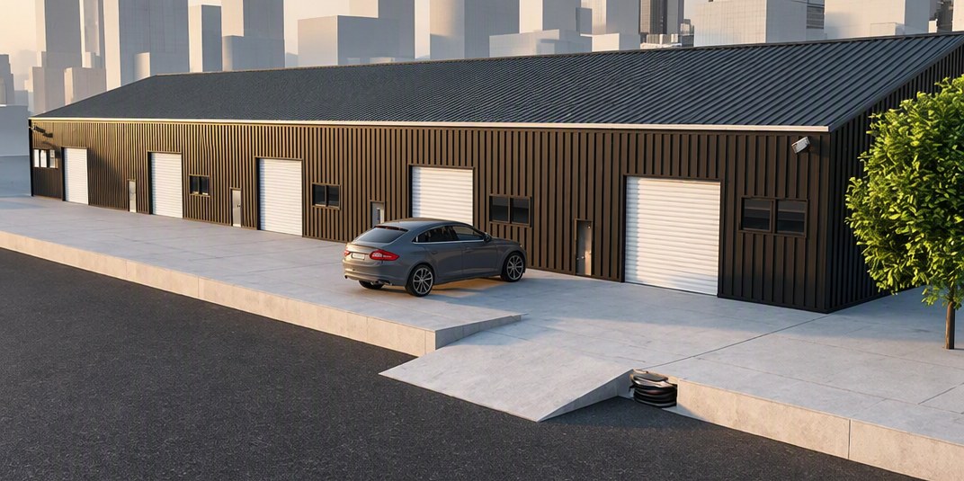 MDLX KMO-unitgebouw met meerdere units