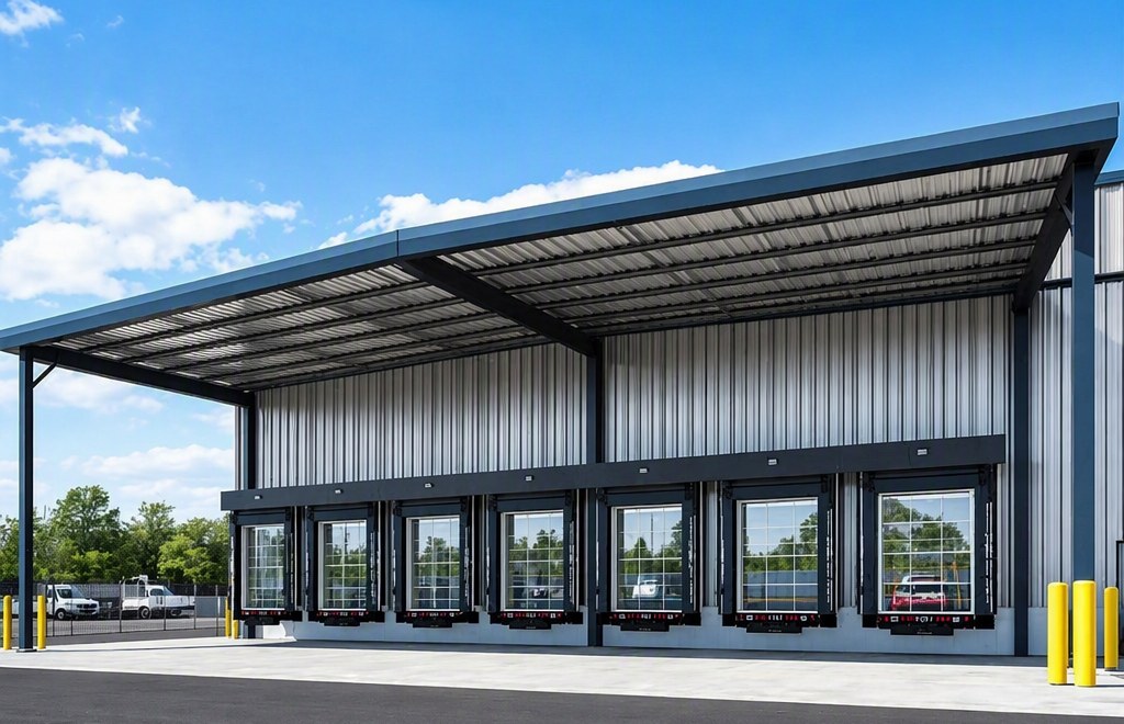 MDLX logistieke hub met laadkades